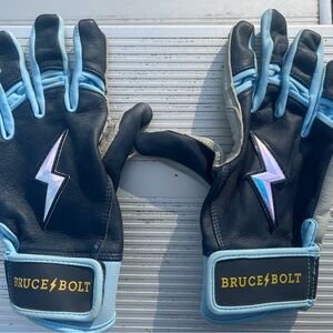 Black and Blue Women's Gloves